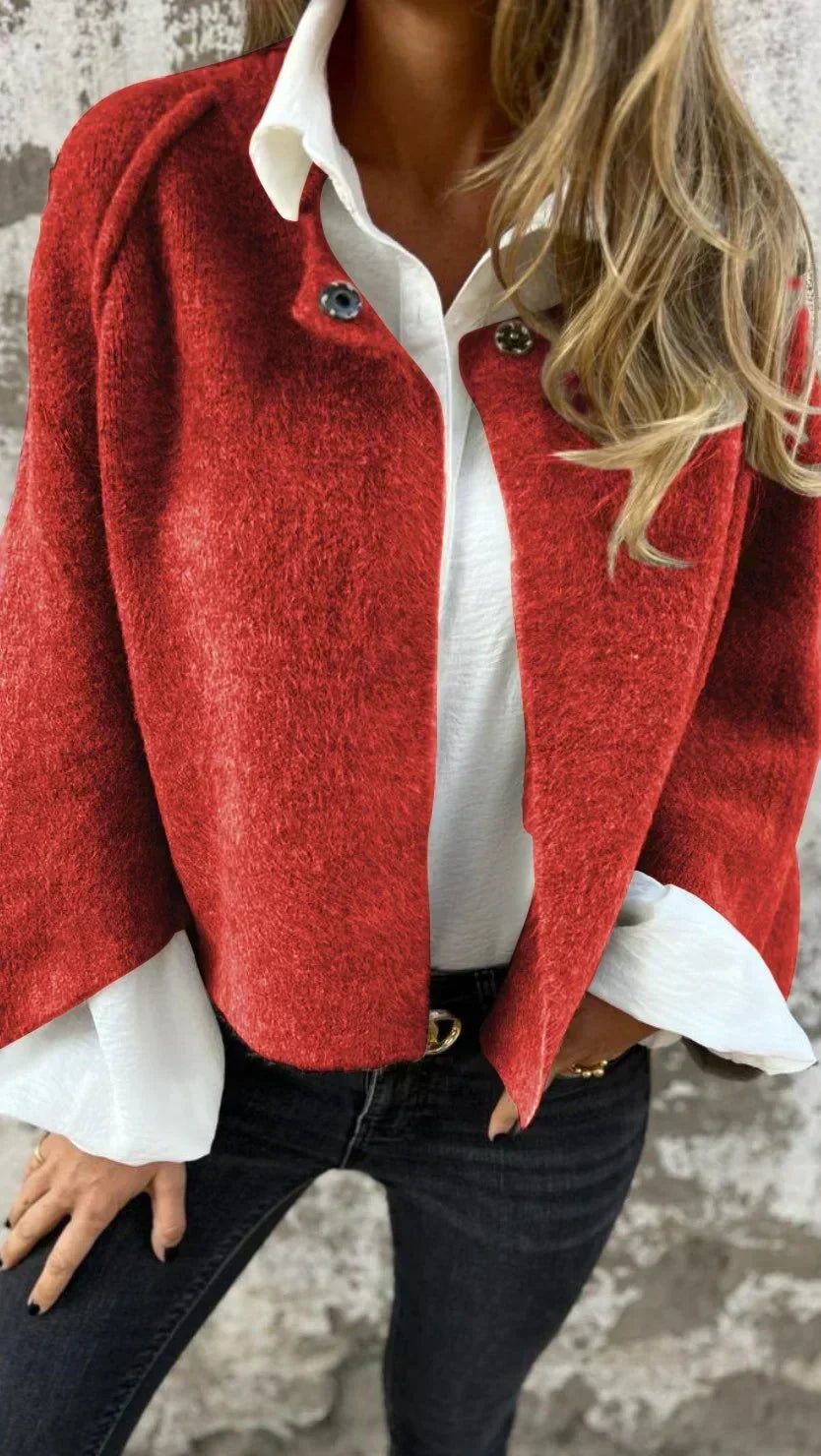 TESS™ - Moderne Wol Cardigan