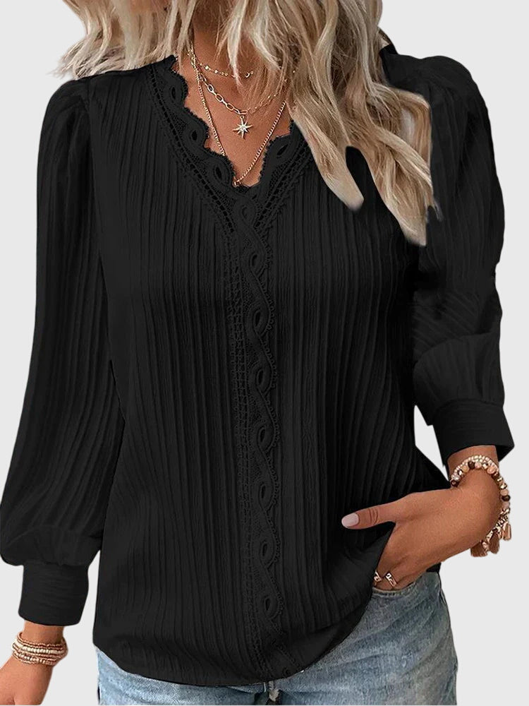 Ruby - Elegante Pullover Blouse