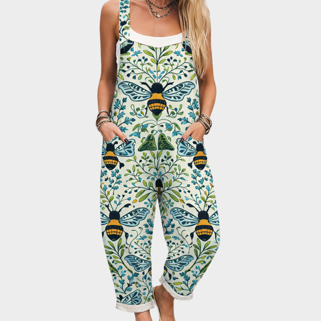 Comfortabele Gedrukte Overall