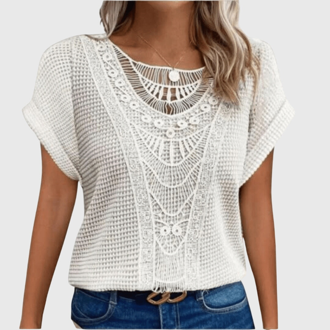 Daphne - Elegante Ibiza Stijl Blouse