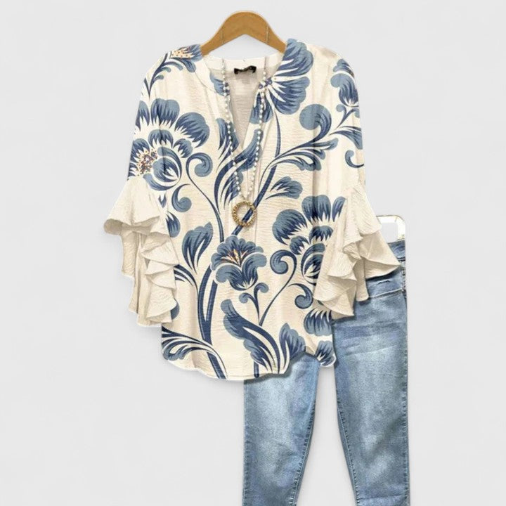 Audrey - Verfijnde Blouse