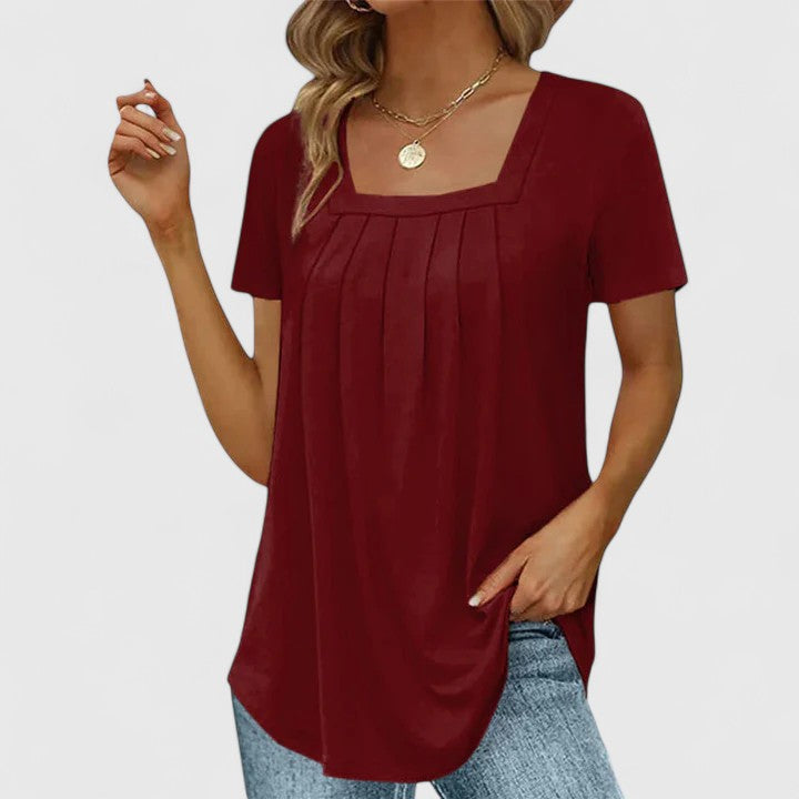 Everly - Verfijnde Zomerblouse