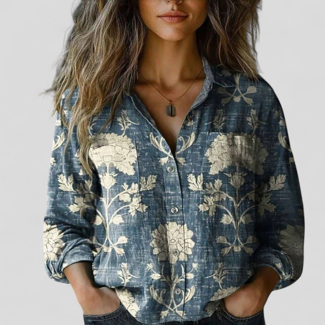 Brenda - Comfortabele Blouse Shirt
