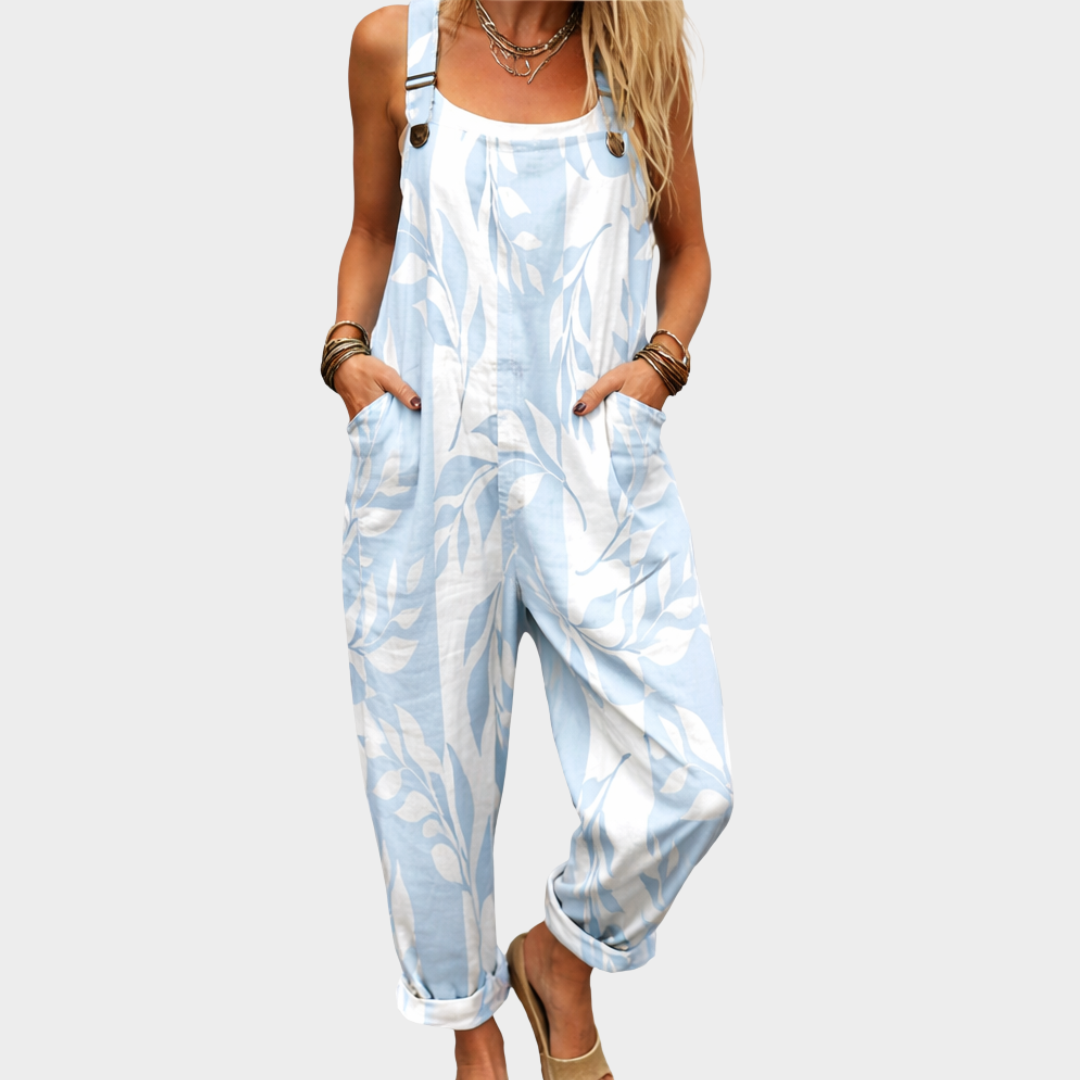 Comfortabele Gedrukte Overall
