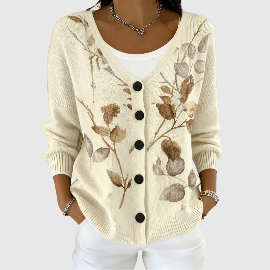 Colette | Comfortabele Gebreide Cardigan met Knopen
