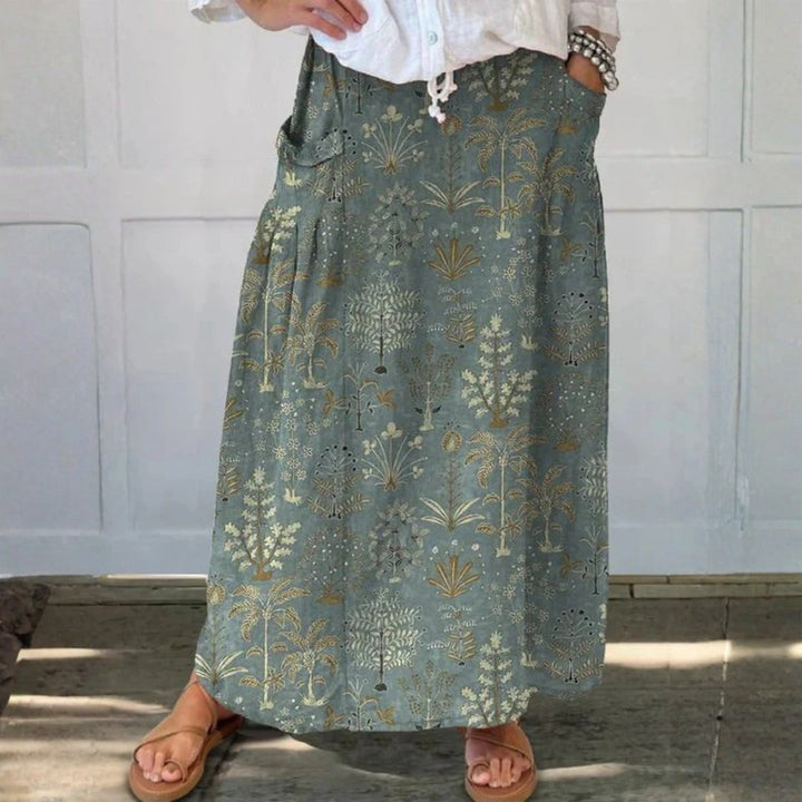 Patroon Gedrukt Rok