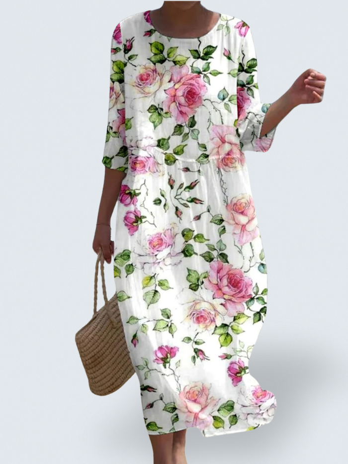 Bethany - Bloemenbries Jurk