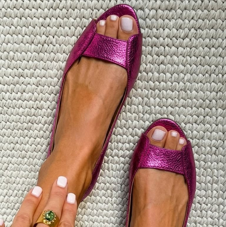 Fionnuala - Chique Comfort Gouden Sandalen