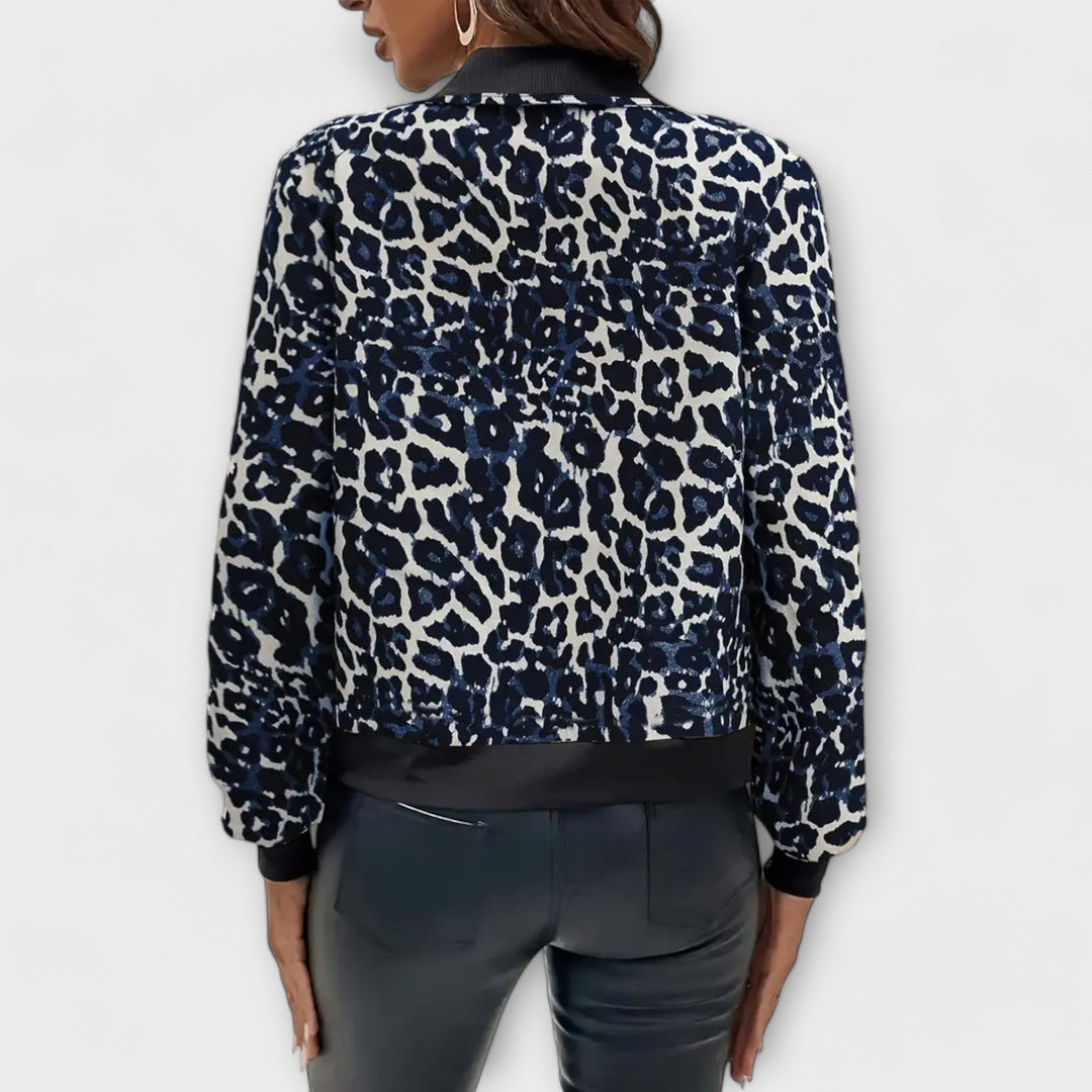 Raquel - Elegante Jasje met Luipaardprint