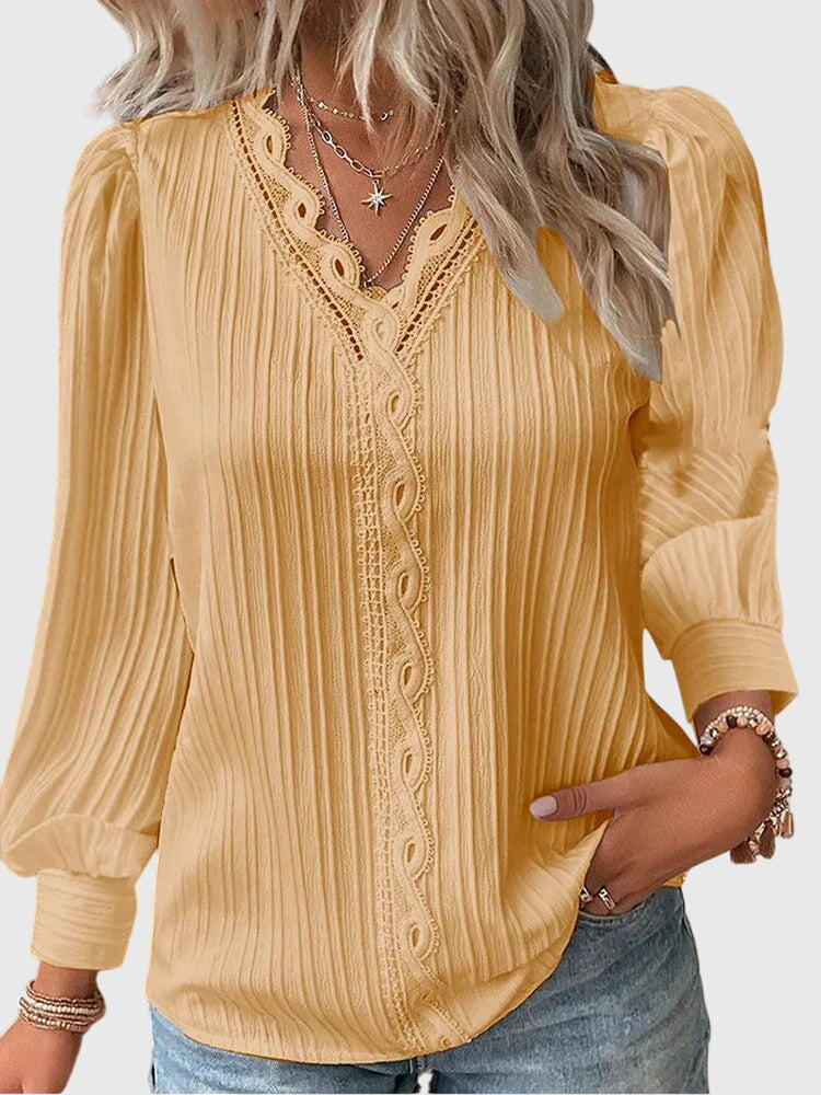 Ruby - Elegante Pullover Blouse