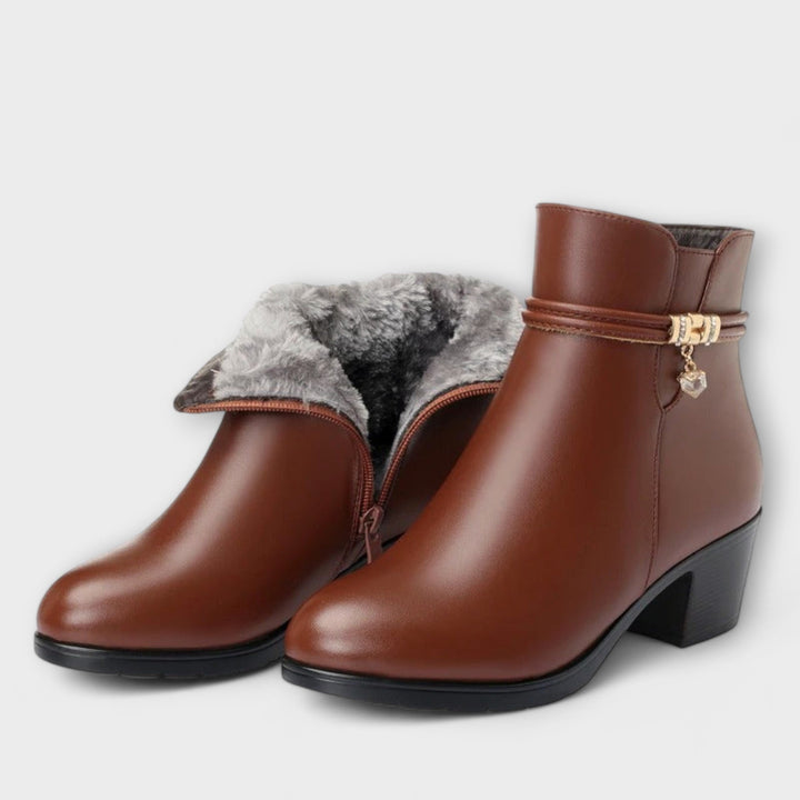 Karen - Orthopedische Elegante Winterlaarzen met Rits