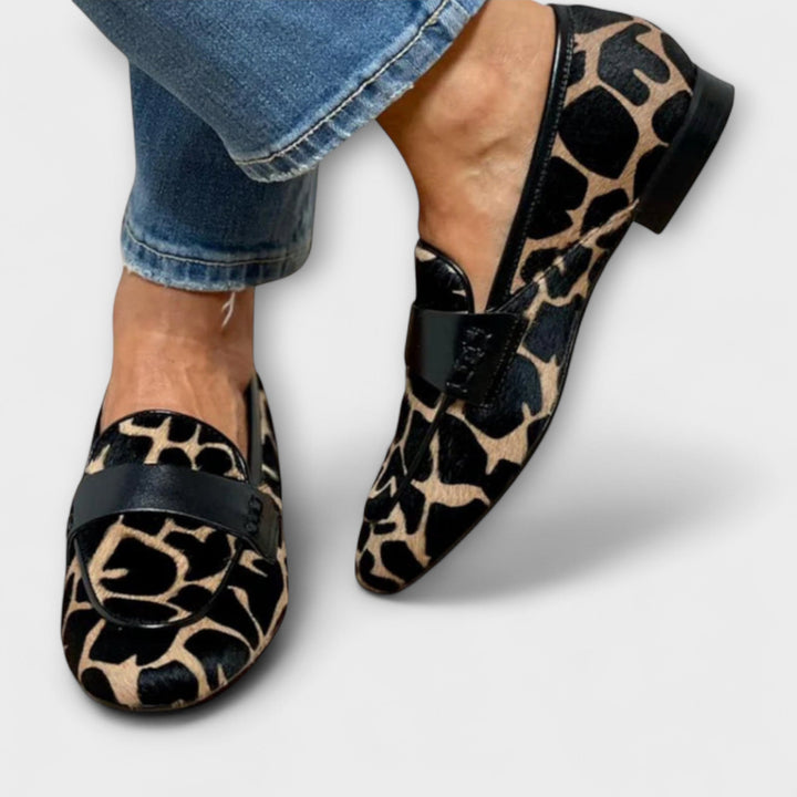 Léonie™ | Leoparden Mocassin