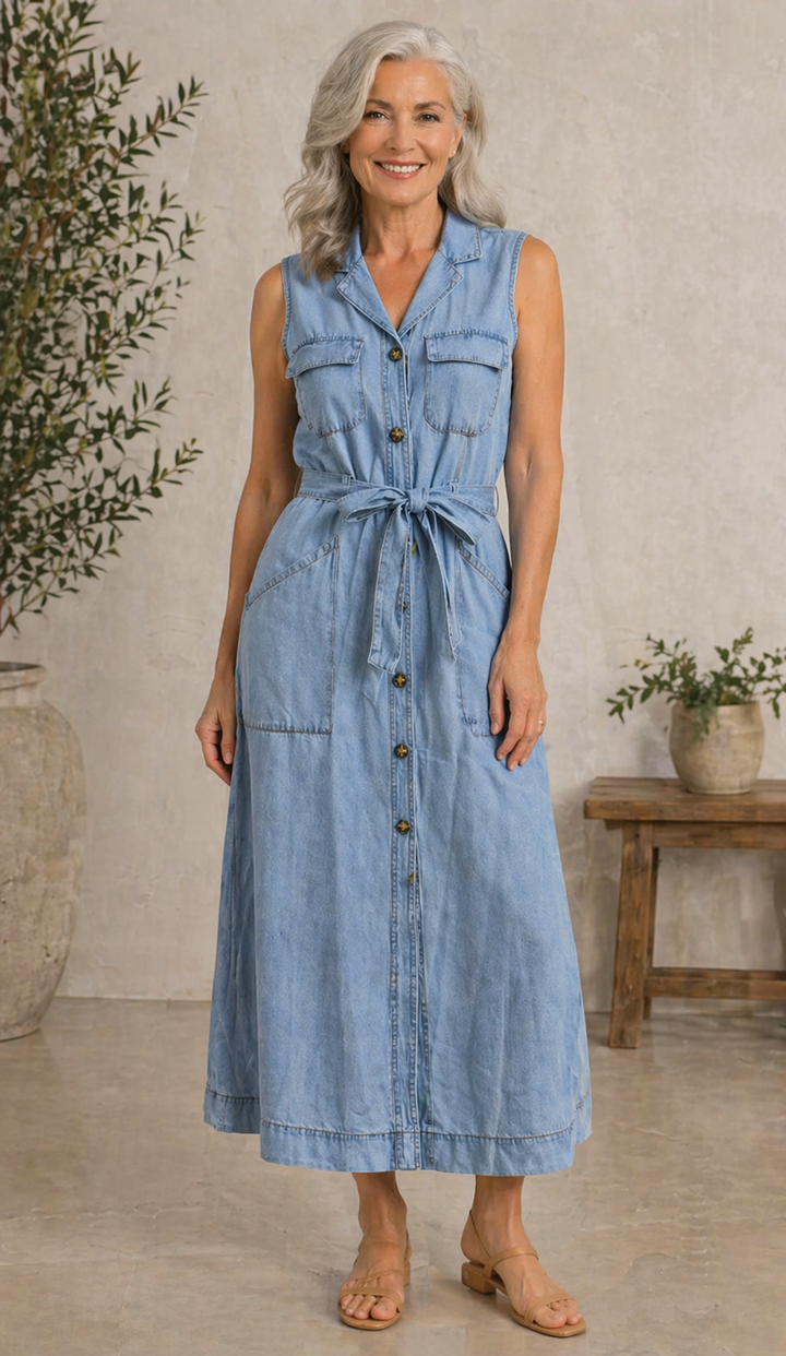 Jamie - Denim Jurk