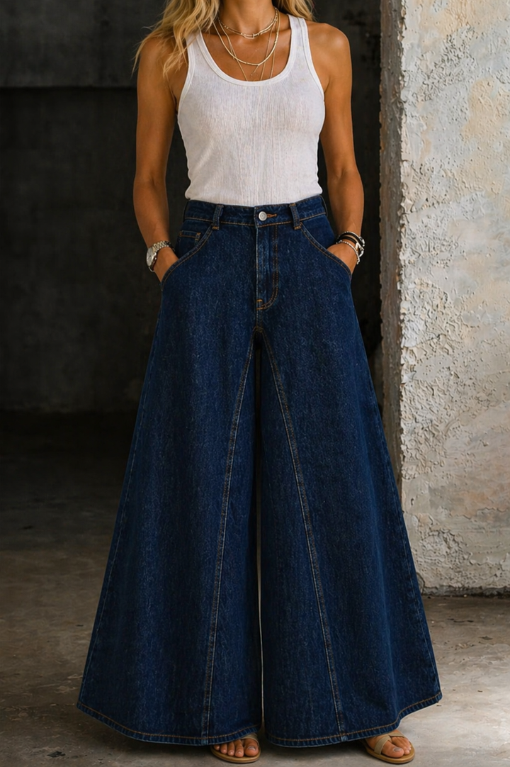 Riley - Hoge Taille Jeans
