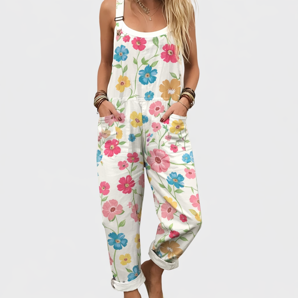 Comfortabele Geprinte Overall