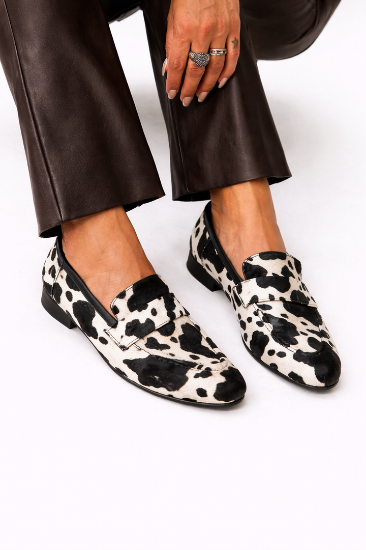 Ceathghlas - Comfortabele Bowfront Loafers
