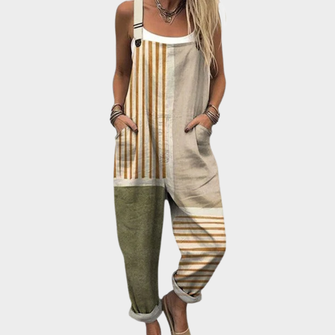 Comfortabele Gedrukte Overall