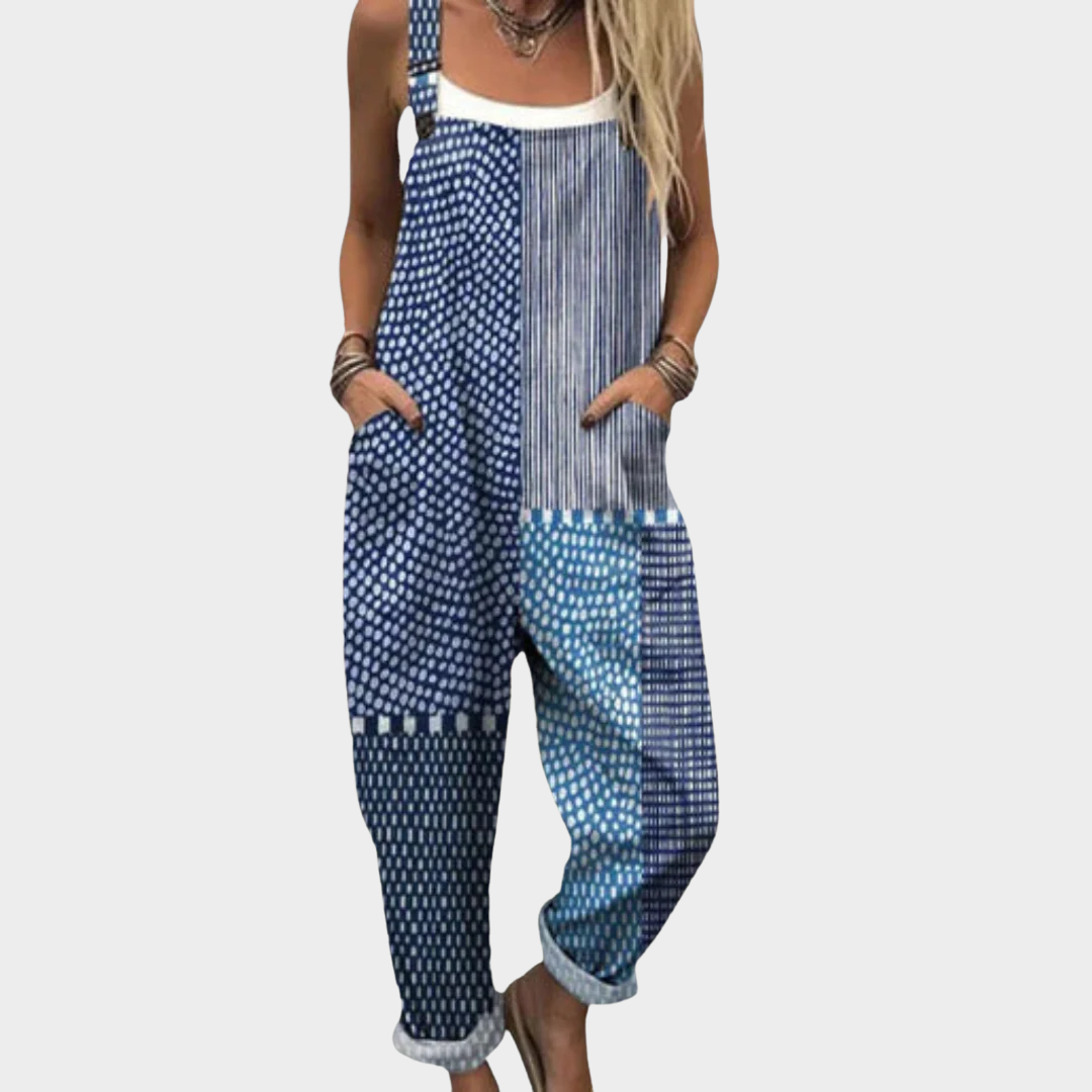 Comfortabele Gedrukte Overall