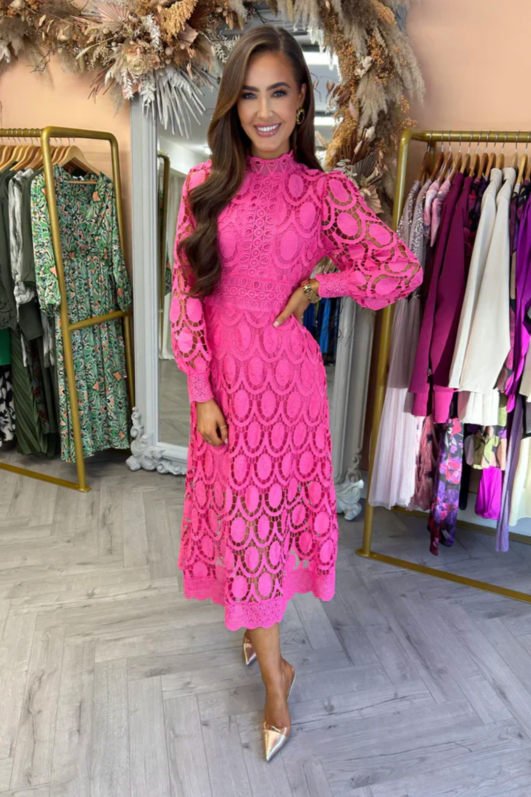 Gabrielle - Elegante Midi Jurk
