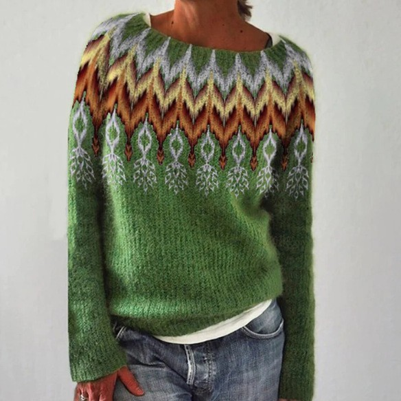 Muireann | Vintage Gebreide Trui