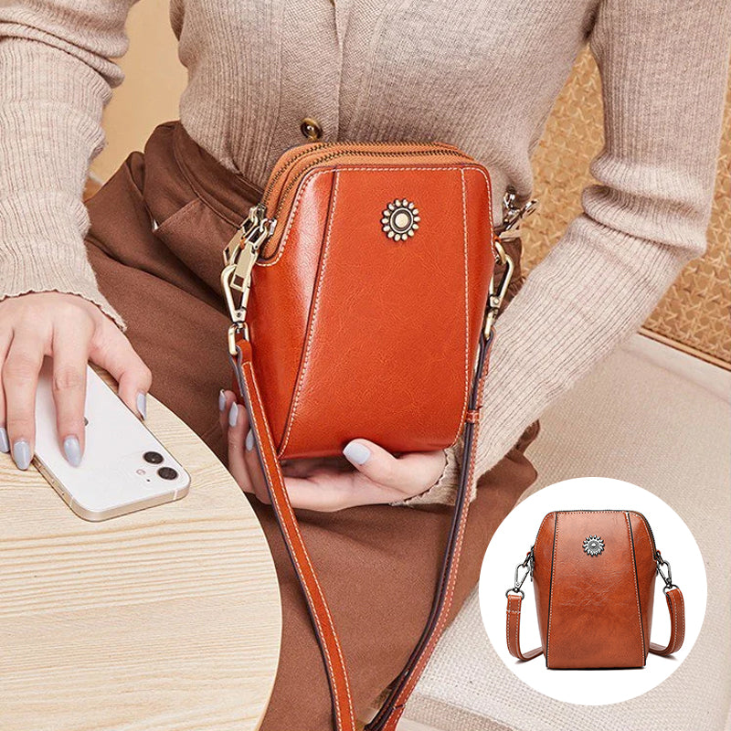 Freya - Compacte Mini Handtas in Effen Kleur