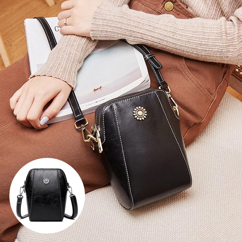 Freya - Compacte Mini Handtas in Effen Kleur