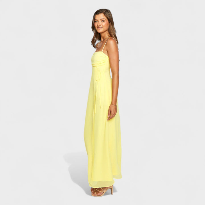 Gabrielle - Gele Maxi Jurk