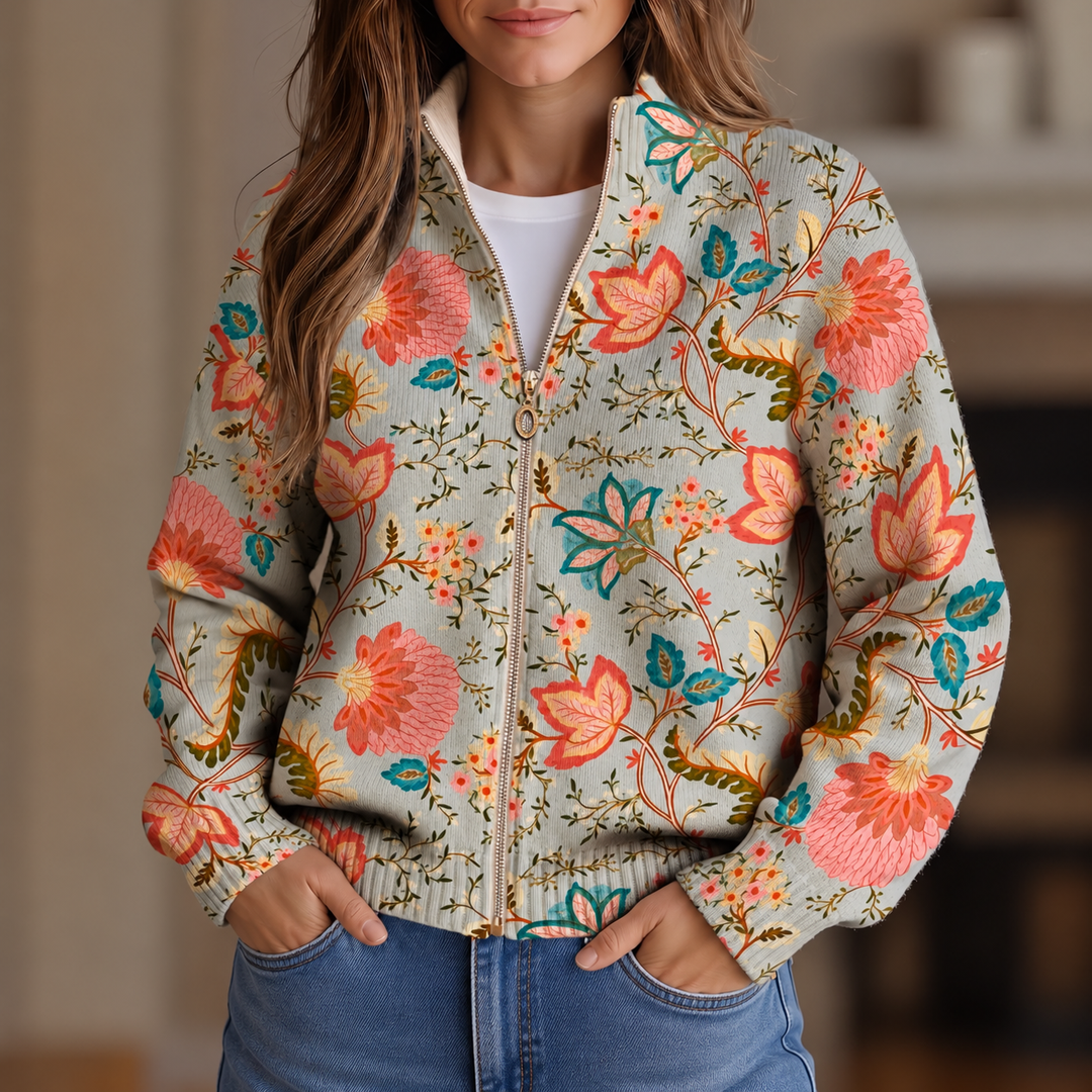 Frances - Vintage Bloemen Tuinprint