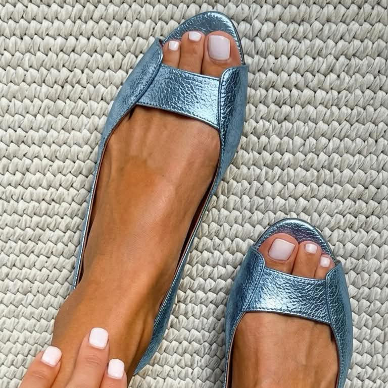 Fionnuala - Chique Comfort Gouden Sandalen