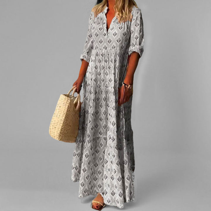 Melanie - Vintage Lange Jurk