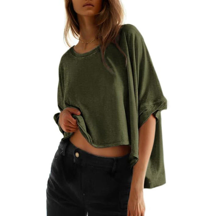 PHOEBE - Dames Klassieke Oversized Loose-Fit T-shirt