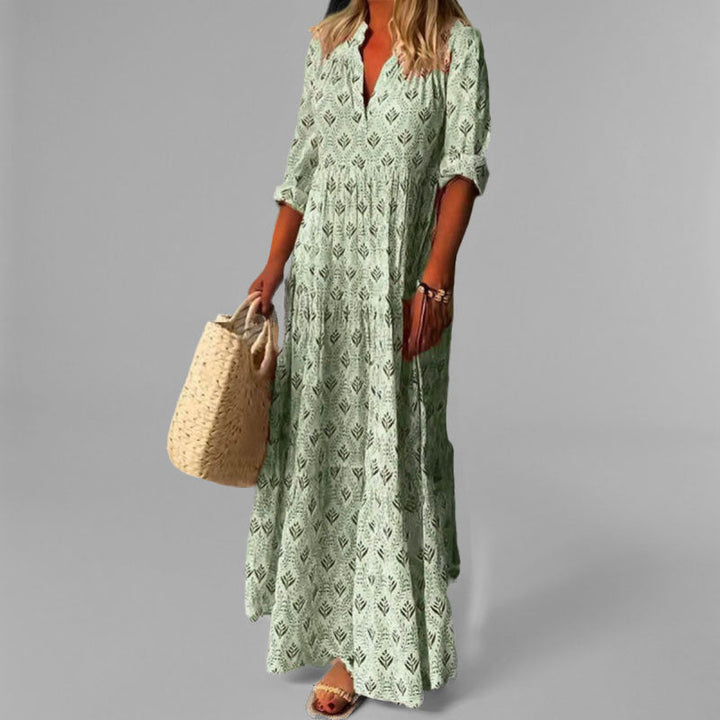 Melanie - Vintage Lange Jurk