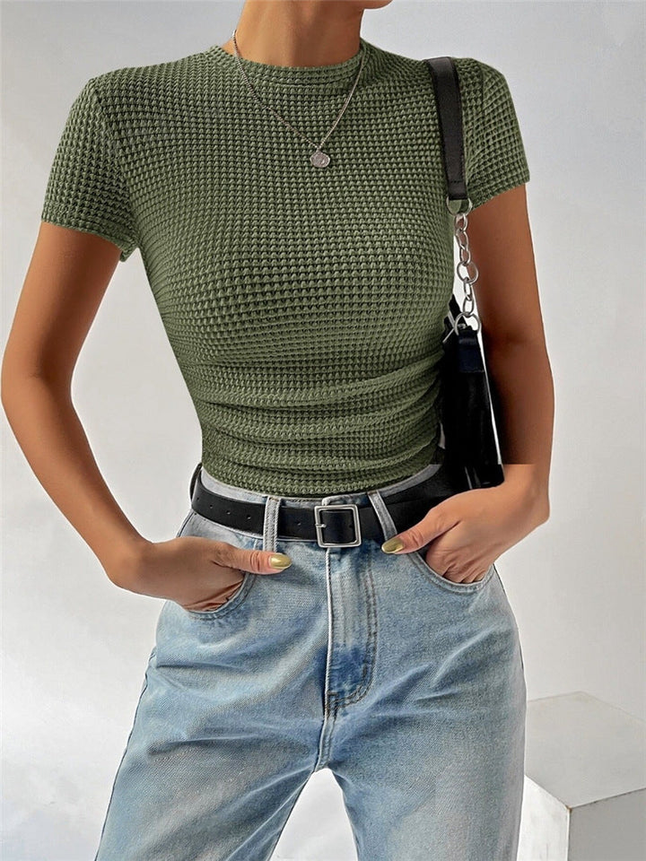CORA - Dames Sleek Slim-Fit T-shirt
