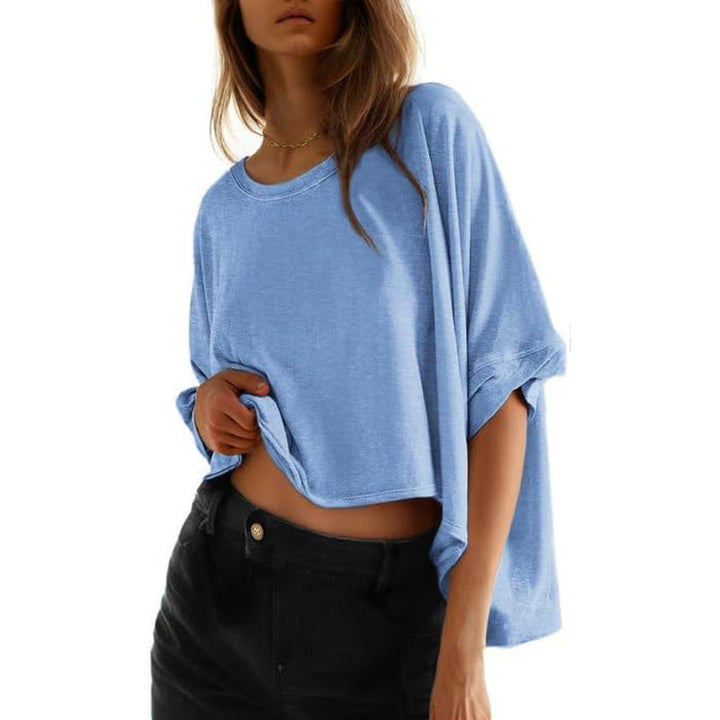 PHOEBE - Dames Klassieke Oversized Loose-Fit T-shirt