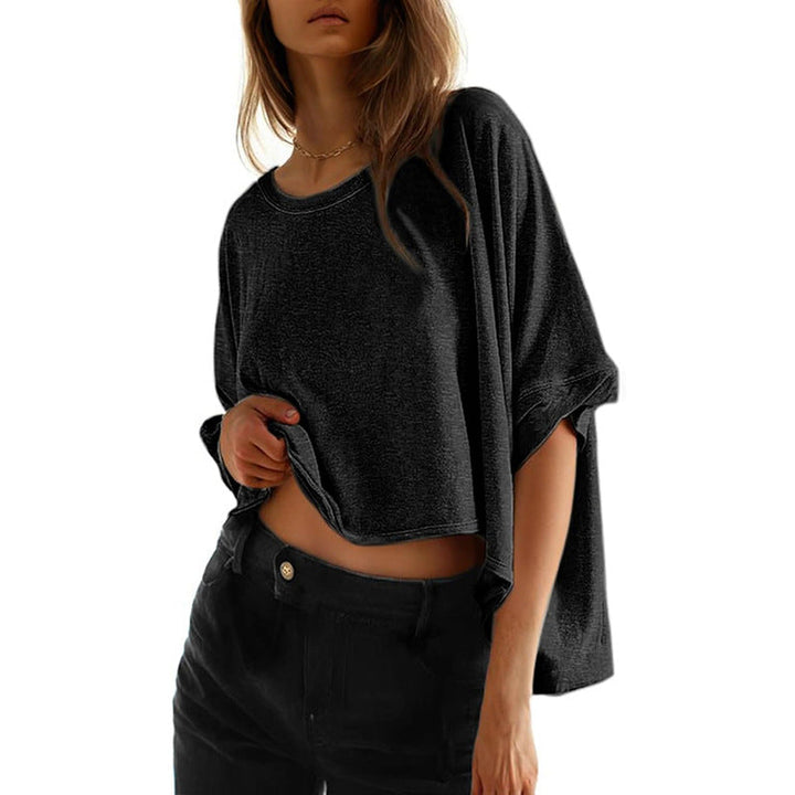 PHOEBE - Dames Klassieke Oversized Loose-Fit T-shirt