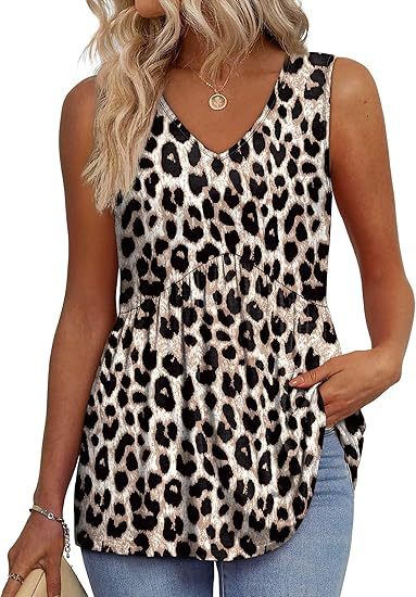CECILIA - Mo effortless flowy mouwloze tanktop