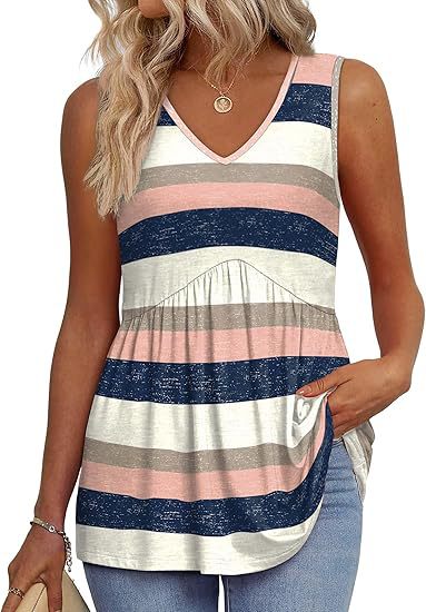 CECILIA - Mo effortless flowy mouwloze tanktop