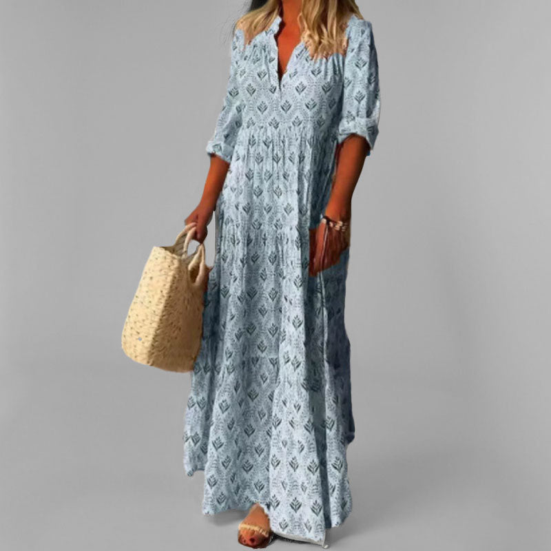 Melanie - Vintage Lange Jurk