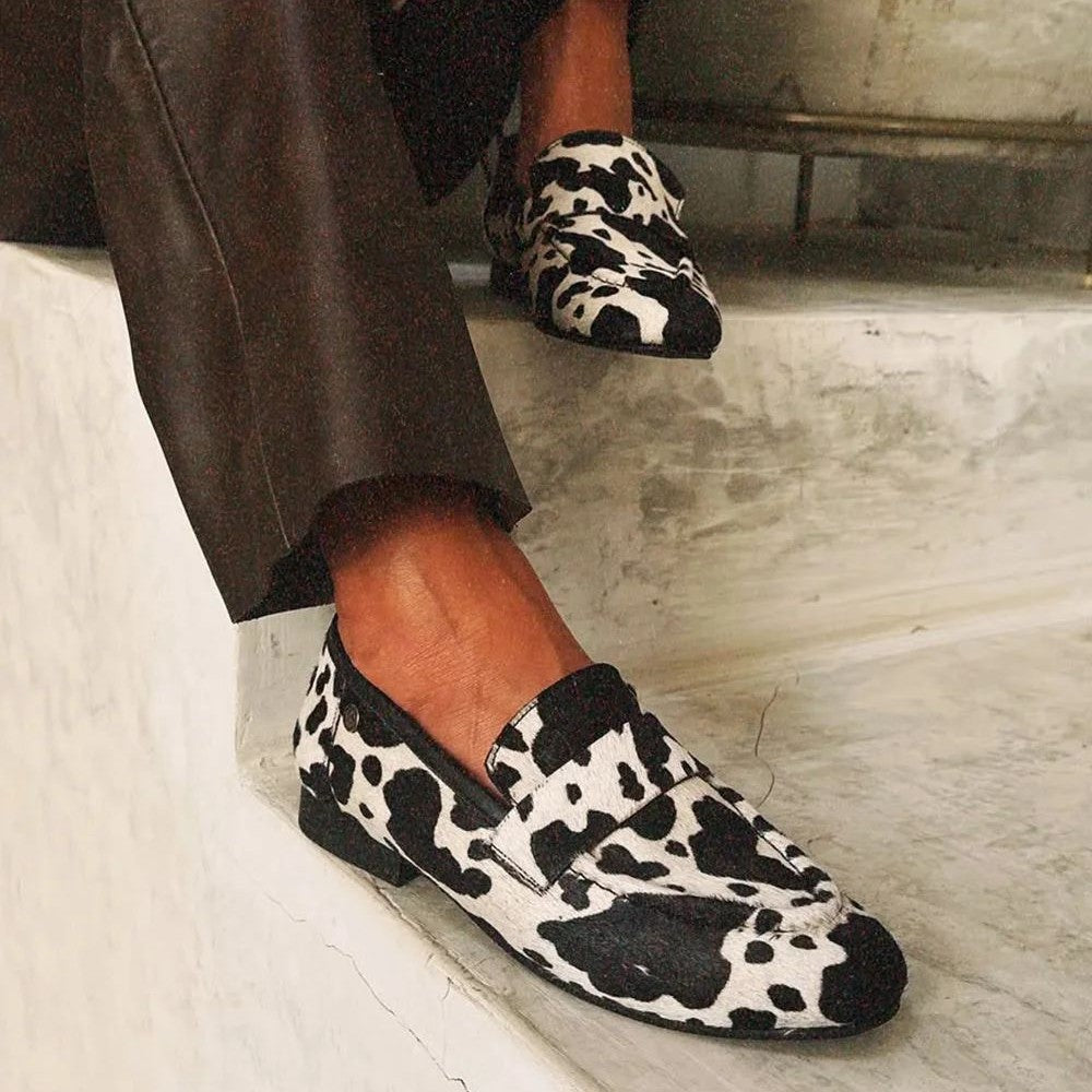 Ceathghlas - Comfortabele Bowfront Loafers