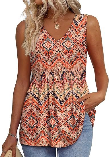 CECILIA - Mo effortless flowy mouwloze tanktop