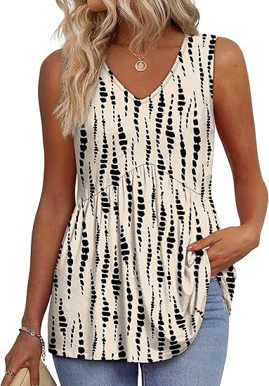 CECILIA - Mo effortless flowy mouwloze tanktop