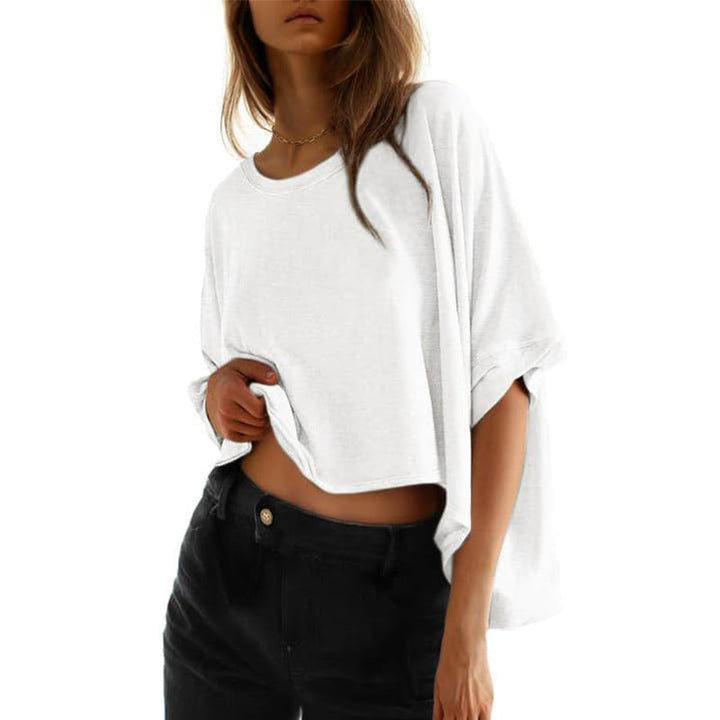 PHOEBE - Dames Klassieke Oversized Loose-Fit T-shirt