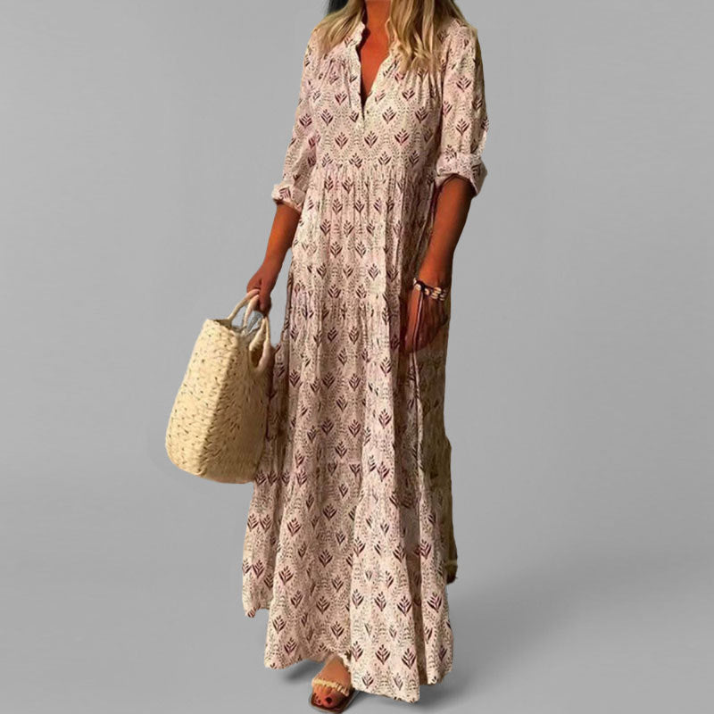 Melanie - Vintage Lange Jurk