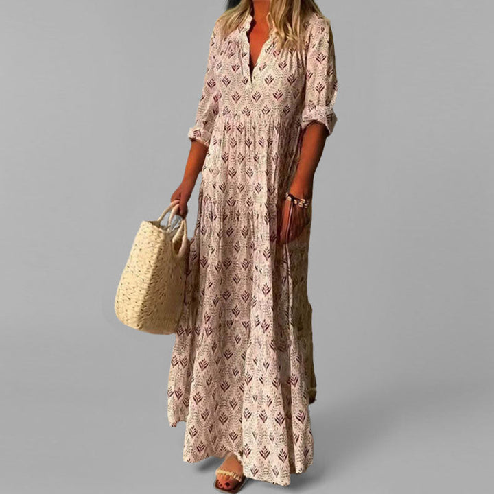 Melanie - Vintage Lange Jurk