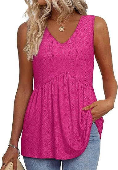 CECILIA - Mo effortless flowy mouwloze tanktop