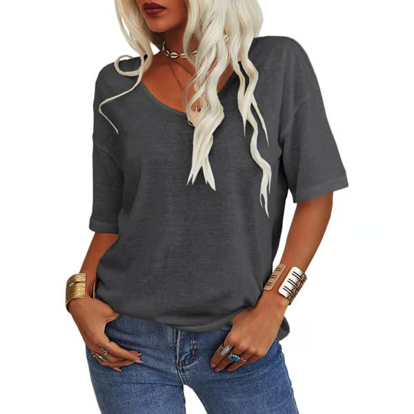 BREE - Losse Lichtgewicht Minimalistische T-Shirt