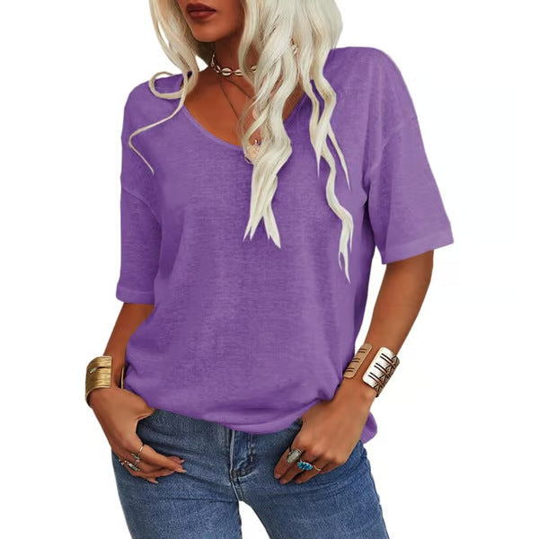 BREE - Losse Lichtgewicht Minimalistische T-Shirt