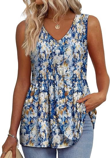 CECILIA - Mo effortless flowy mouwloze tanktop