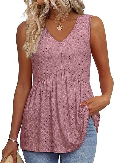 CECILIA - Mo effortless flowy mouwloze tanktop
