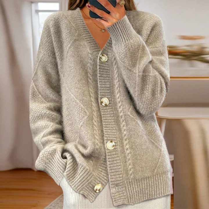 Eloísa - Geribde Brei Cardigan